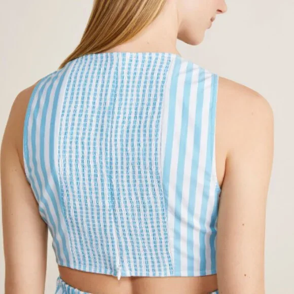 $198 NWT Women’s Vineyard Vines Cutout Maxi Dress – Size 8 - Picture 5 of 9